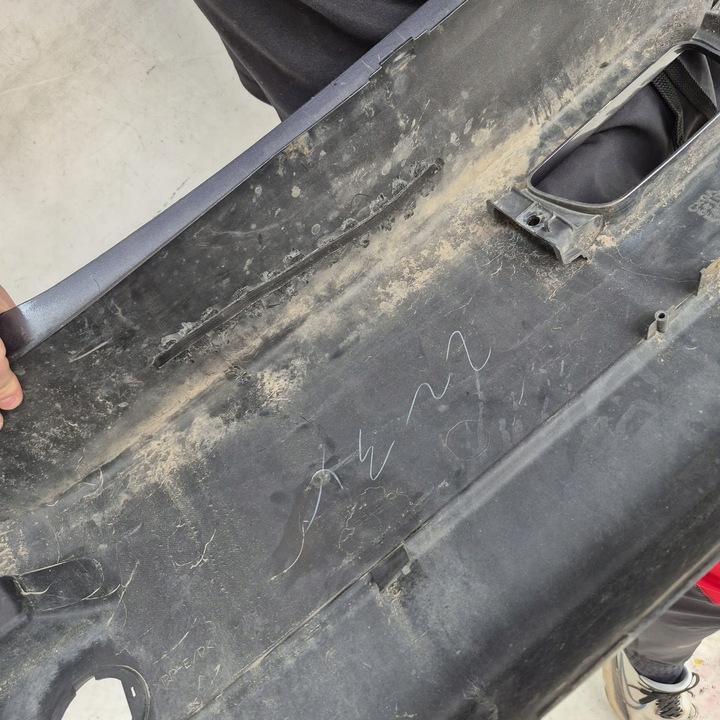 фото №11, Mitsubishi lancer x hb 07-16 бампер зад задній