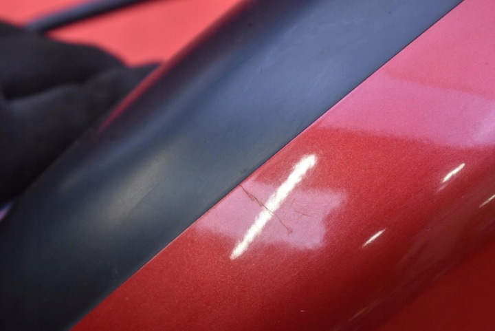 фото №10, Зеркало правое красный eu 0207156 citroen c3 2 ii 09-13 5+2 pin