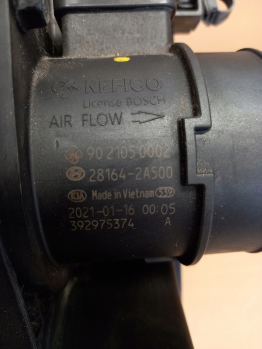 фото №8, Корпус фільтра повітря витратомір kia sportage iv crdi 28112-d3100