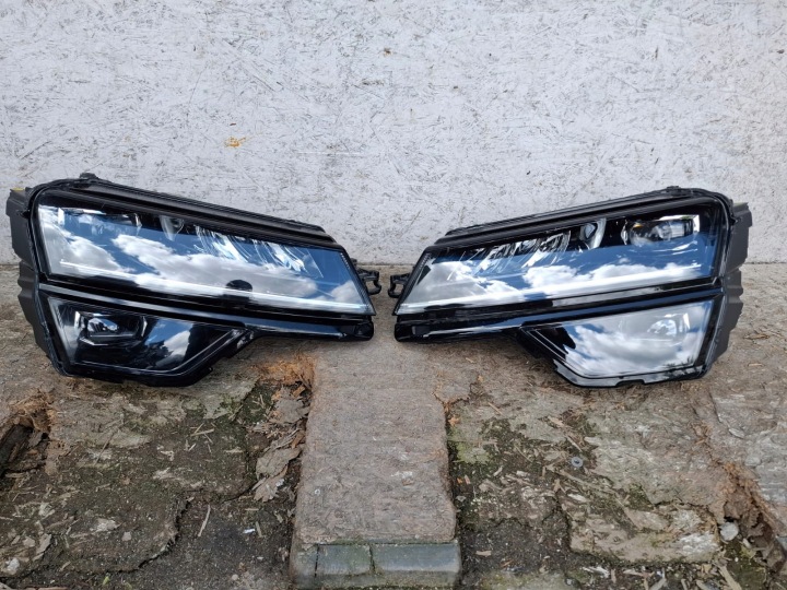 фото №10, Skoda karoq 57b941015f 57b941016f фара правая левая полный led