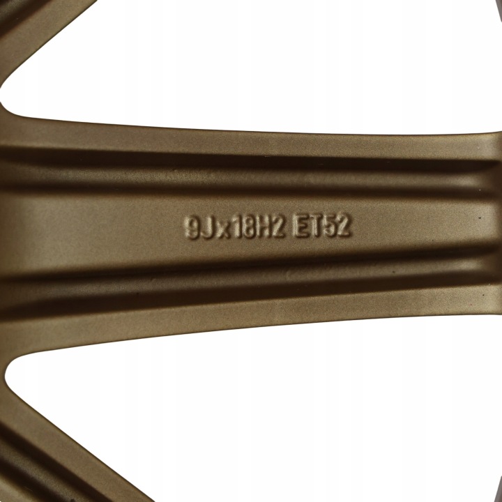 фото №11, Audi tt 8j алюминиевый диск 18" 9j et:52 10-спицевая золотая 8j0601025aa