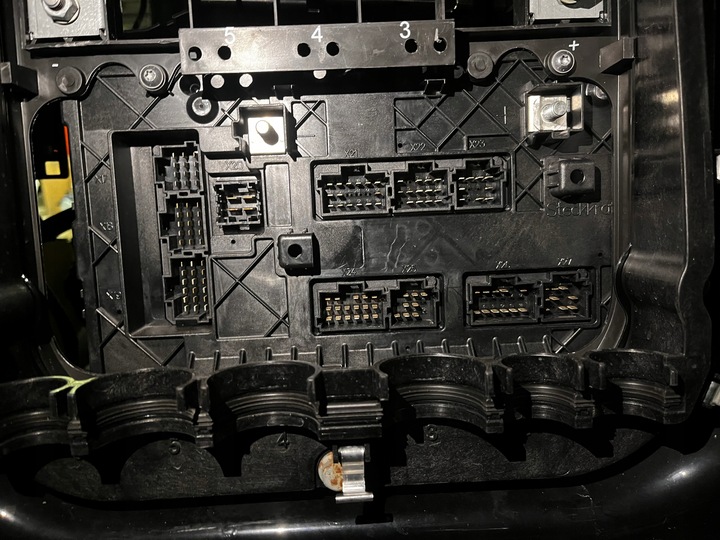 фото №2, Одинарный sam номерной знак предохранителей mercedes actros arocs antos a0014462458