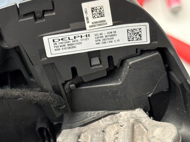 фото №7, Руль peugeot 208 i мультифункция переключатели управление 98084115zd
