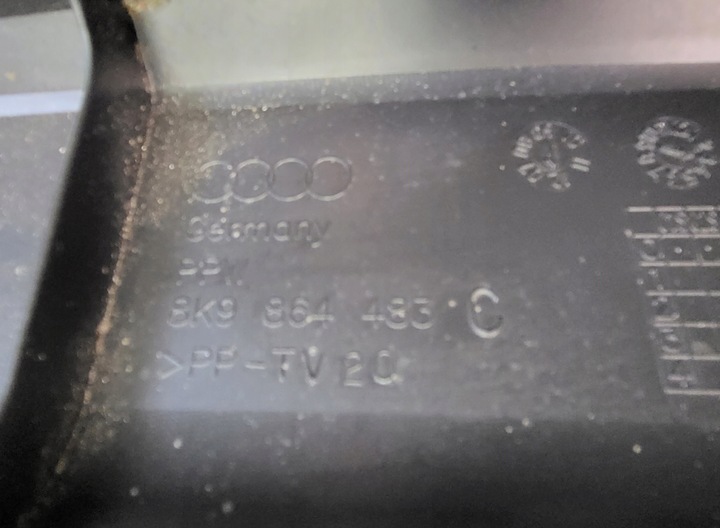 фото №8, Защита порога багажника накладка задняя audi a4 b8 8k avant универсал allroad оригинальный номер