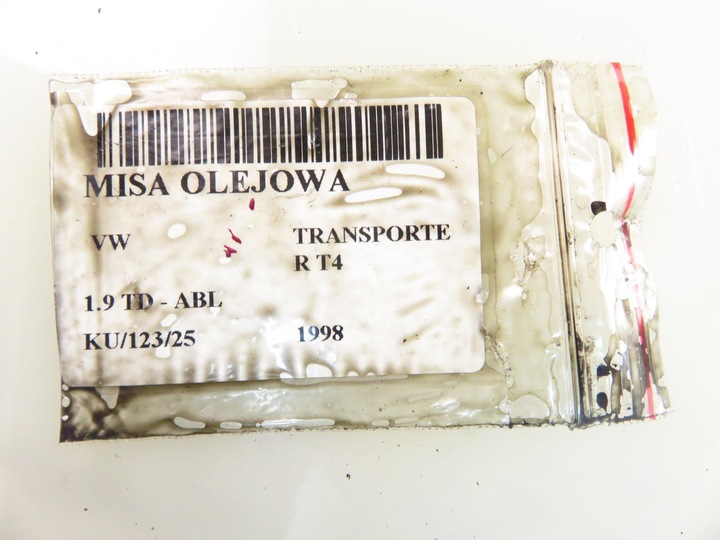 фото №7, Піддон масляна насос маслоприймач vw t4 1.9 td