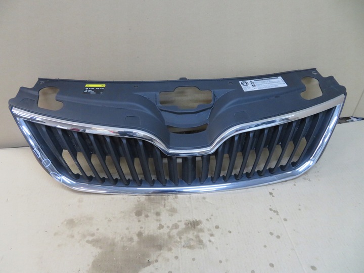 фото №1, Решётка перед skoda rapid 12- 5ja853668