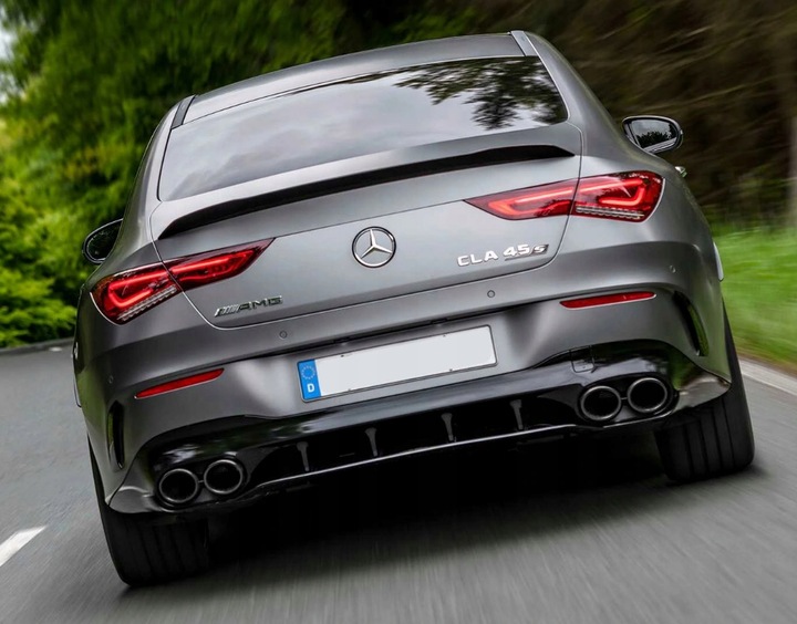 фото №9, Спойлер na крышка багажника cla w118 c118 образец amg стиль спойлер крышки w118 з abs!