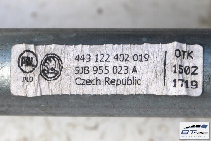 фото №6, Seat toledo механизм стеклоочистителя 5jb955023a 5jb955113 основание + моторчик