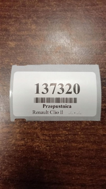 фото №8, Renault clio ii 1.4 дросельна заслінка 7700868844m