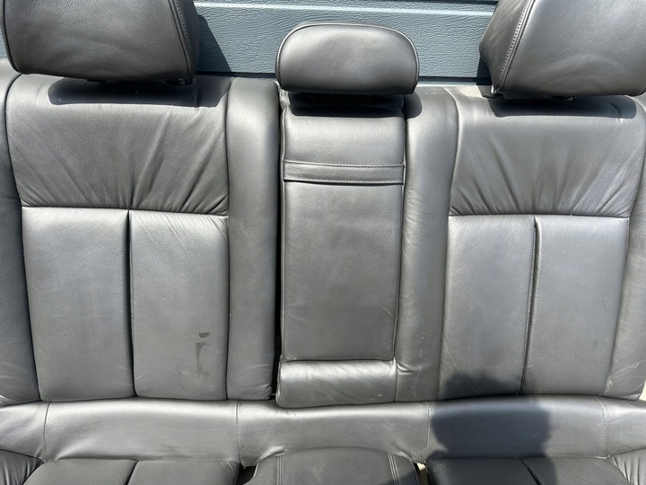 фото №9, Peugeot 607 диван сиденья задние з підігрівом кожа