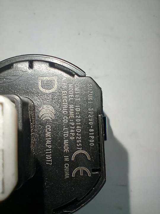 фото №9, Suzuki ignis кнопка старт сплав 37290-81p00 европа