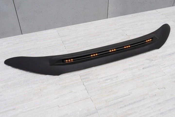 фото №7, Ford ranger t7 2016-2023 обтікач капота з led