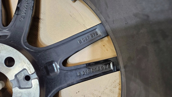 фото №11, Алюминиевый диск bmw g20 м-пакет deli 8x19 et27 5x112 r19 8090094 шина