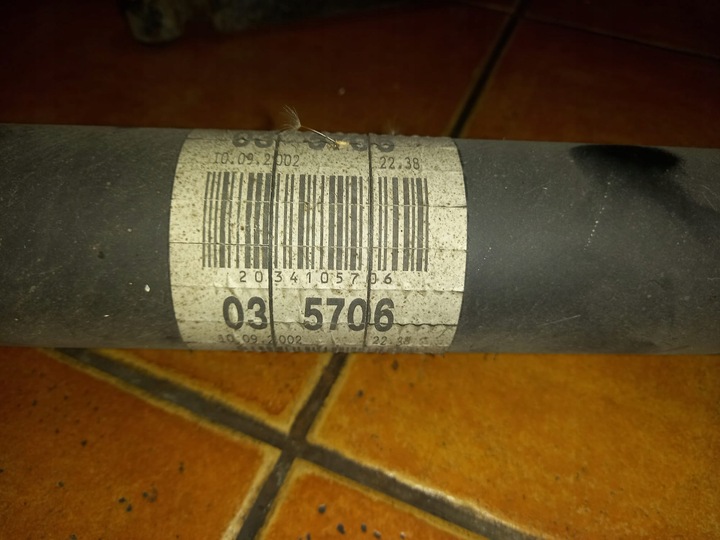 фото №5, Mercedes c w203 універсал 2.0 b wał привідний