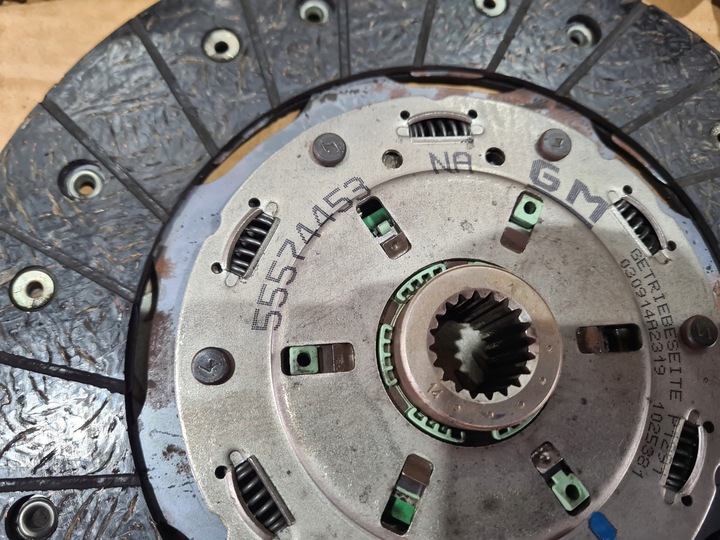 фото №9, Сцепление двухмассовый маховик колесо двухмассовый astra k j meriva b mokka insignia 1.6 cdti