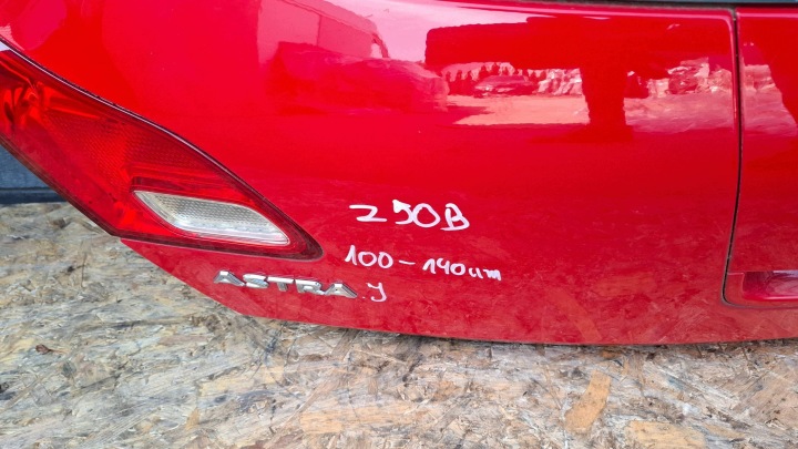фото №9, Крышка багажника зад комплектная opel astra j iv harchback 09/15 код z50b
