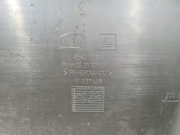 фото №5, Боковина обивка дверь левых передних opel corsa e европа