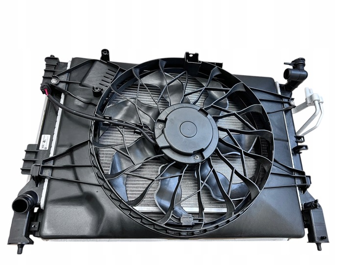 фото №1, Комплект радіатор + вентилятор hyundai sonata lf плагін- гібрид 15-20