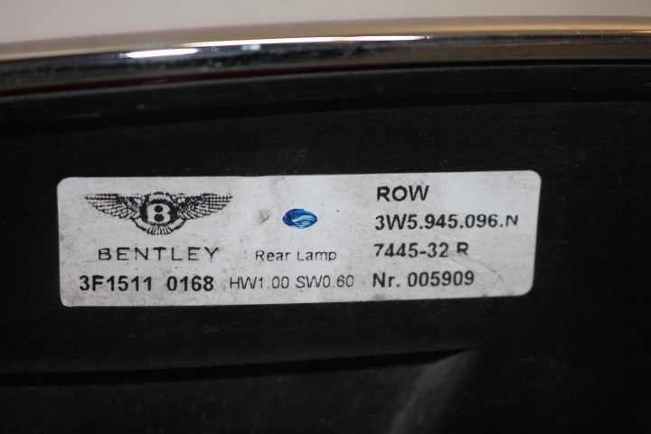 фото №8, Фара права зад bentley flying spur 3w5945096n
