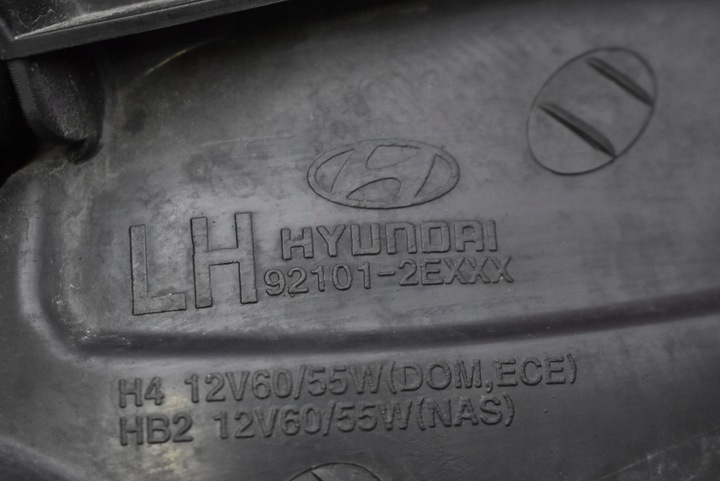 фото №6, Фара левый лампа перед eu 92101-2exxx hyundai tucson 1 i 04-10