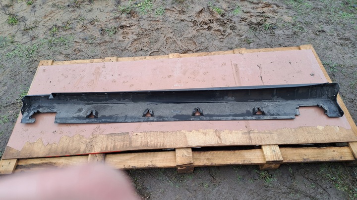 фото №3, Mercedes ml w166 поріг планка порогова права хром