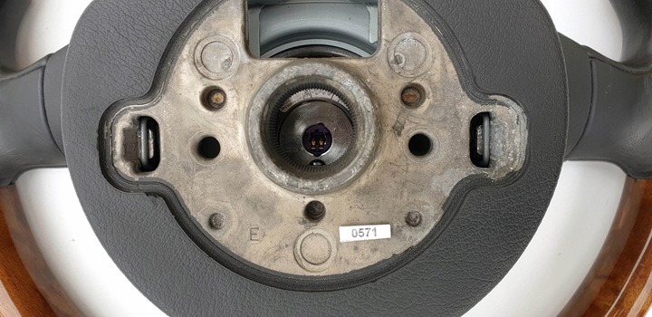 фото №14, Vw passat b6 руль дерево деревянная подушка безопасности sport akcesoryjna