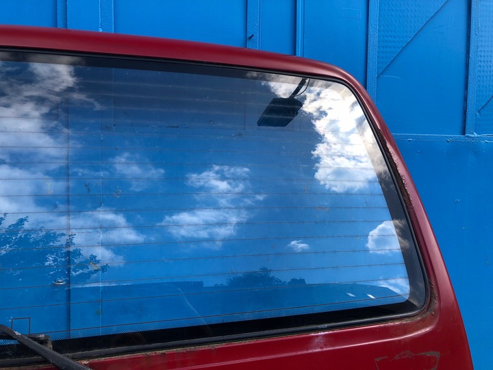 фото №8, Vw transporter t4 caravelle крышка багажника зад задняя стекло