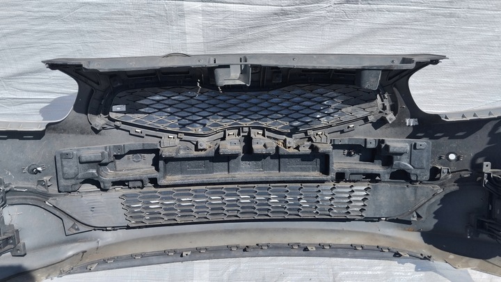 фото №7, Бампер перед переднее kia carens iv 4 pdc решётка радиатора