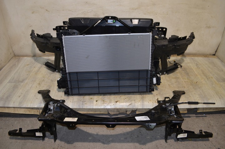 фото №7, Mini cooper se j01 pas переднє комплектний радіаторів замки установка