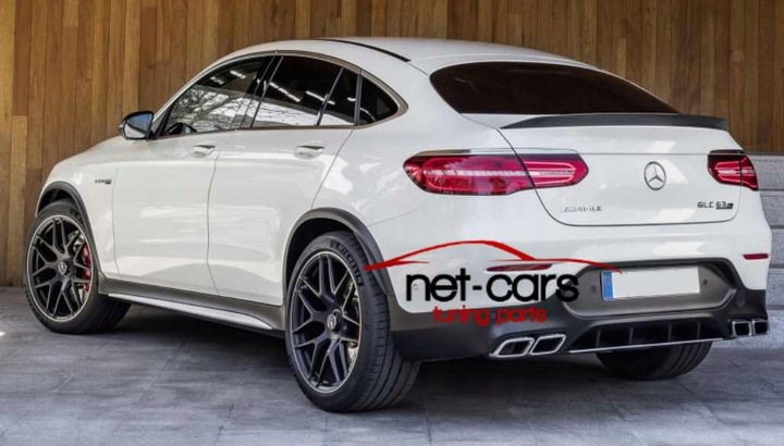 фото №15, Диффузор ko mercedes glc купе c253 -19 amg glc63 c