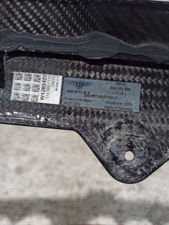 фото №15, Bentley gt gtc спойлер перед переднє 3sd071609