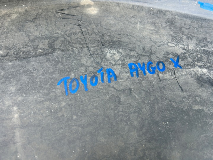 фото №9, Накладка спойлер бампер перед передня toyota aygo x 52112-0h110 познань