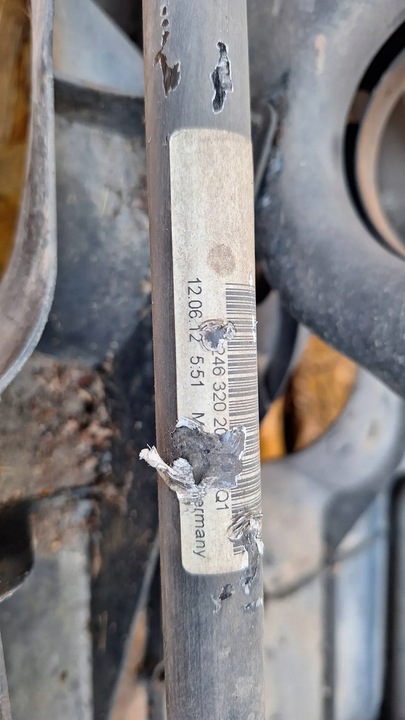 фото №7, Балка вісь підвішування зад kpl a2463500000 mercedes w176 w246