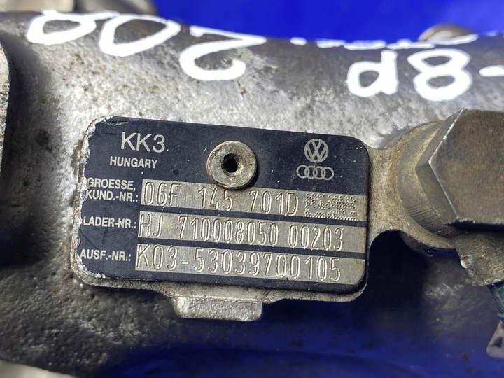 фото №9, Корпус турбіни a4 b7 a3 8p a6 c6 golf v 2.0 tfsi bgb 06f145701d