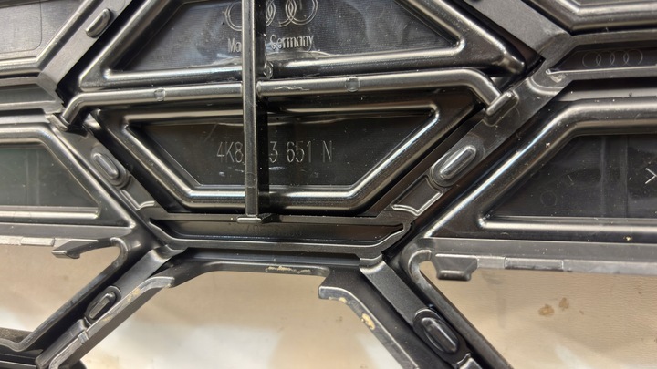 фото №7, Audi a7 4k8 рестайлинг s-line чёрный решётка решётка радиатора 4k8853651n ka25/si26