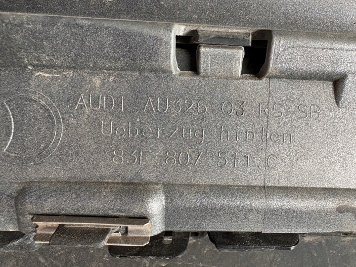 фото №14, Audi rsq3 q3 rs ii f3 83f sportback 19-25 бампер бампер спойлер зад
