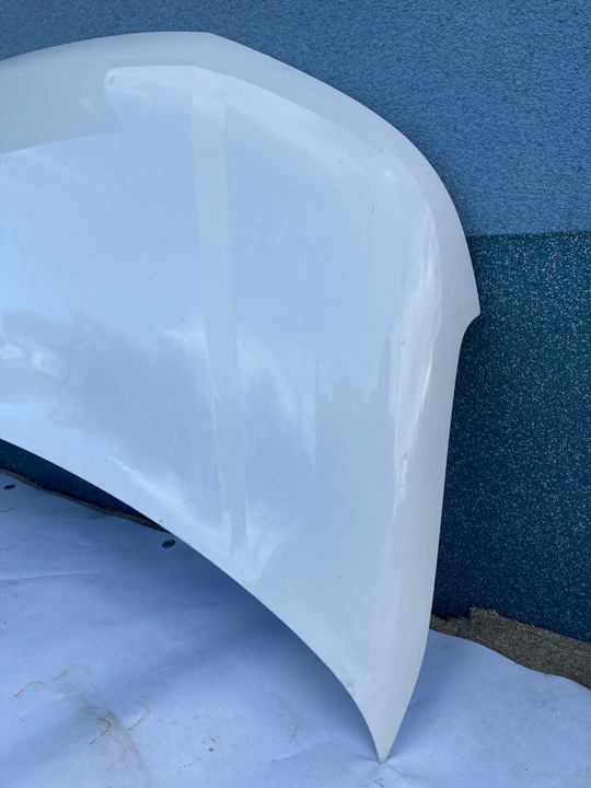 фото №11, Vw t5 рестайлинг transporter caravelle multivan 10- капот белая