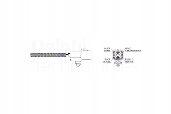 фото №2, Лямбда-зонд delphi es20214-12b1 hyundai delphi
