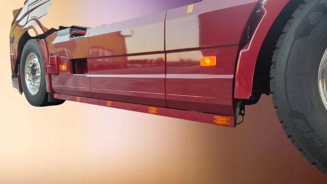 фото №14, Планки led pod защитные накладки межосевые volvo aero , volvo fh 5