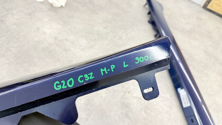 фото №15, Bmw g21 g20 планка накладка порогова ліва tansanitblau ii c3z 8069381