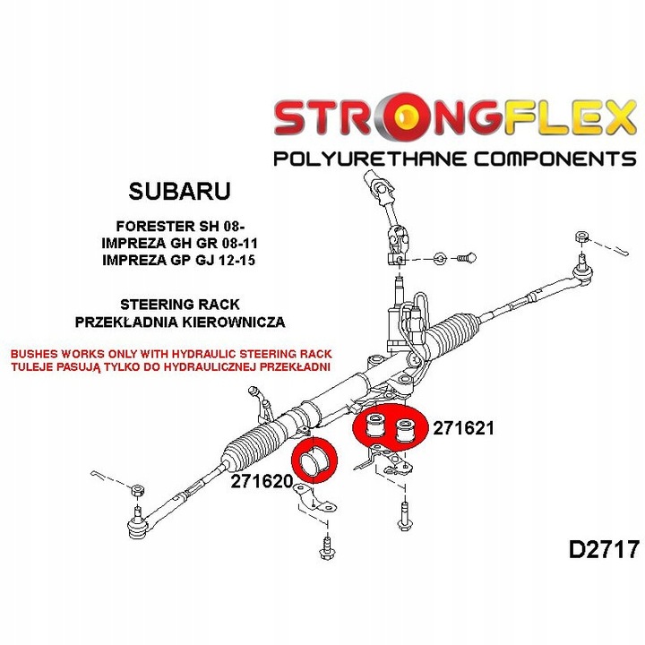 фото №3, Втулки редуктор кермового subaru wrx sti