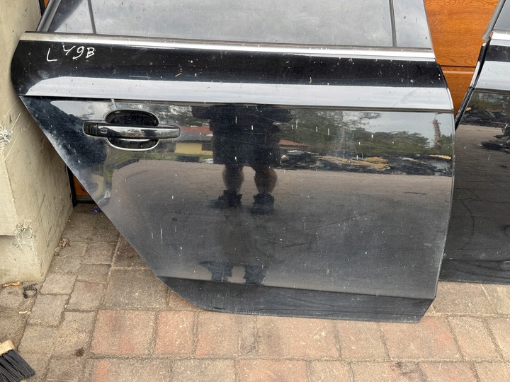 фото №11, Дверь audi a4 b8 sedan перед зад правые левая правые левый чёрные ly9b