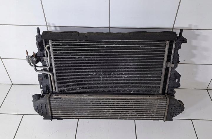 фото №1, Ford kuga mk1 2.0tdci радіатор + вентилятор комплект