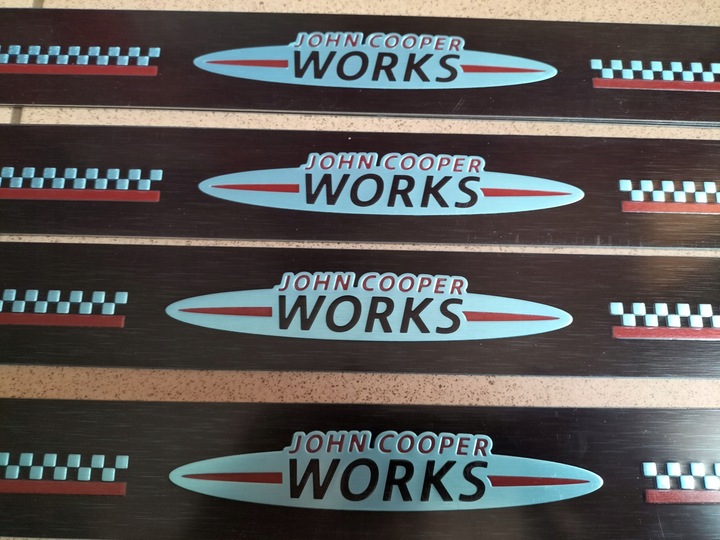 фото №3, Mini f56 f57 lci jcw планка защита порога