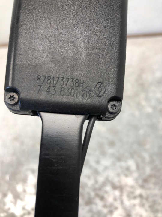 фото №6, Застібка ременя ліве праве перед renault talisman 878173738r