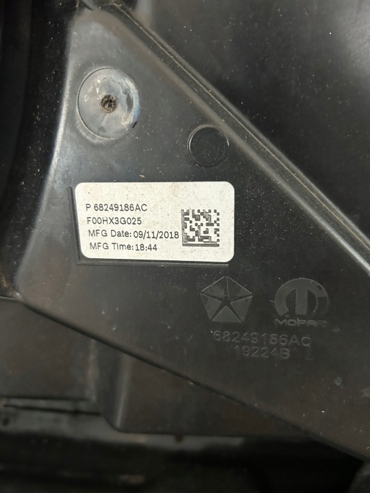 фото №7, Передняя панель балка комплект радиатор jeep compass ii p68249186ac, 8d168000