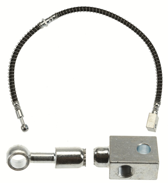 фото №11, Шланг тормозной гибкий ssangyong rexton 04- lp