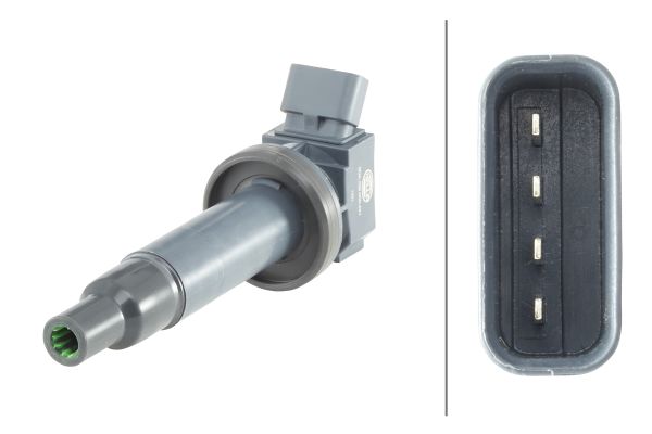 фото №2, 5da358000421 hella катушка зажигания toyota