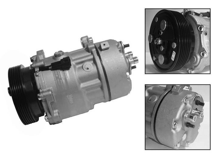 фото №16, Компресор кондиціонера valeo 813200 1j0820805