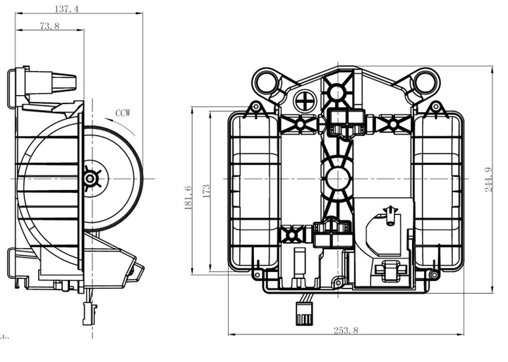 фото №1, Повітродувка mercedes s-class w222 13-